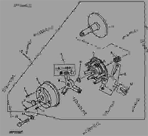 These are Genuine John Deere Replacement parts. . John deere gator clutch parts diagram